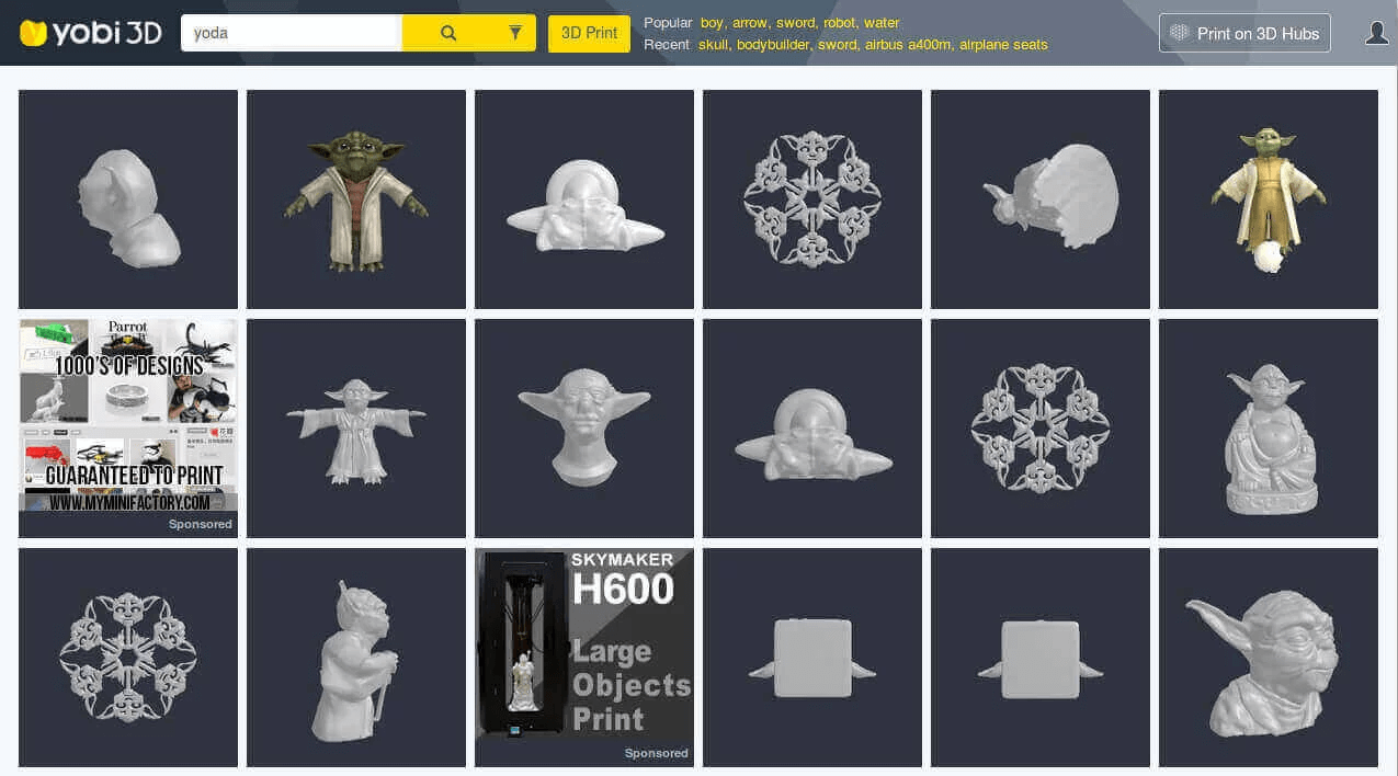 3d printing models download